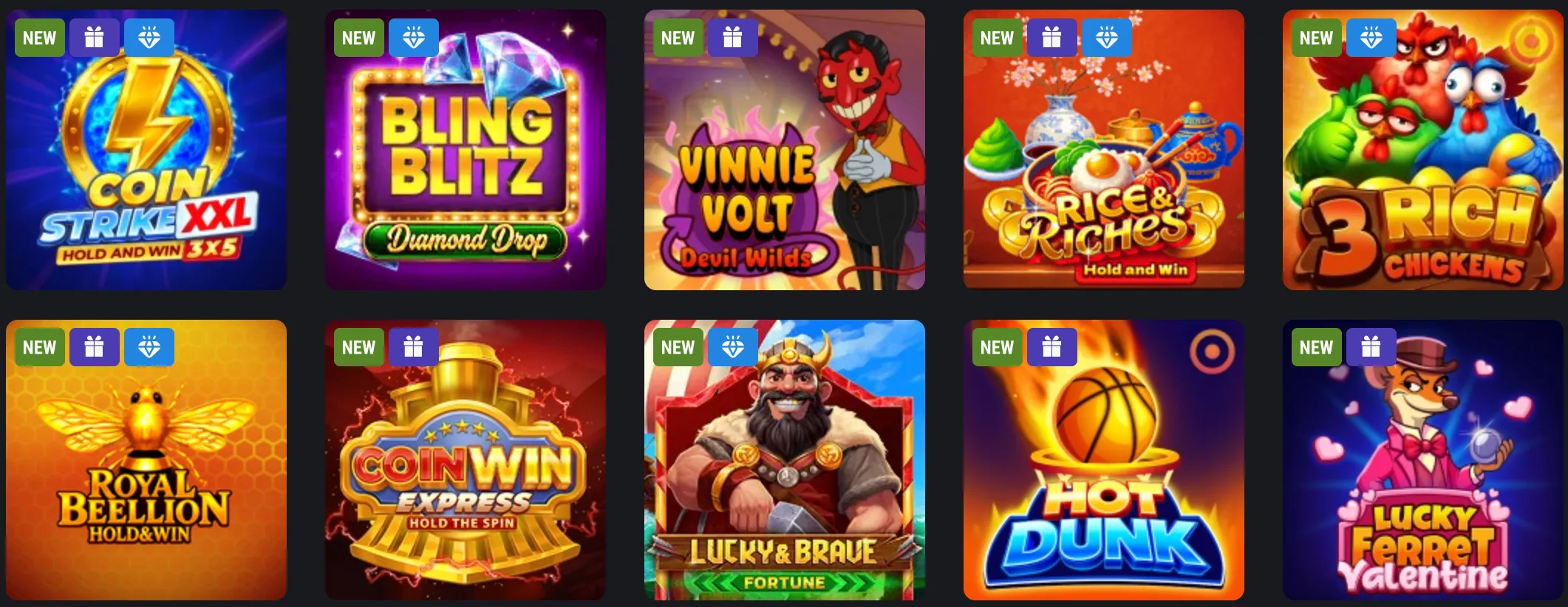 Slots at Casino King Billy